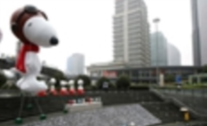 Snoopy celebrates 65th anniversary in Shanghai