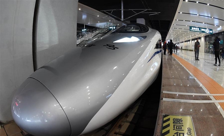 Shanghai-Kunming high speed railway to be operated