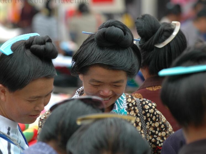 The Village of Longest Hair in Guangxi Province