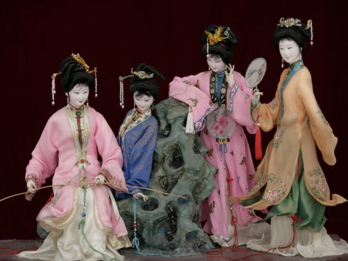 Silk Figurines, Local Folk Artwork of Beijing