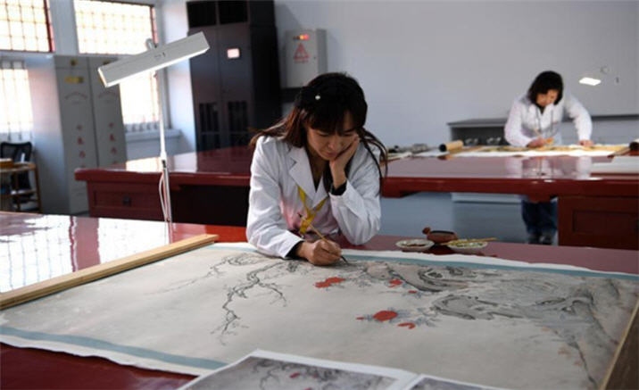 Palace Museum's conservation worksho