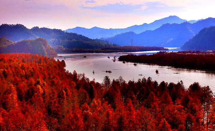 Parc national forestier de la Baie de Qinglong - Province de l'Anhui