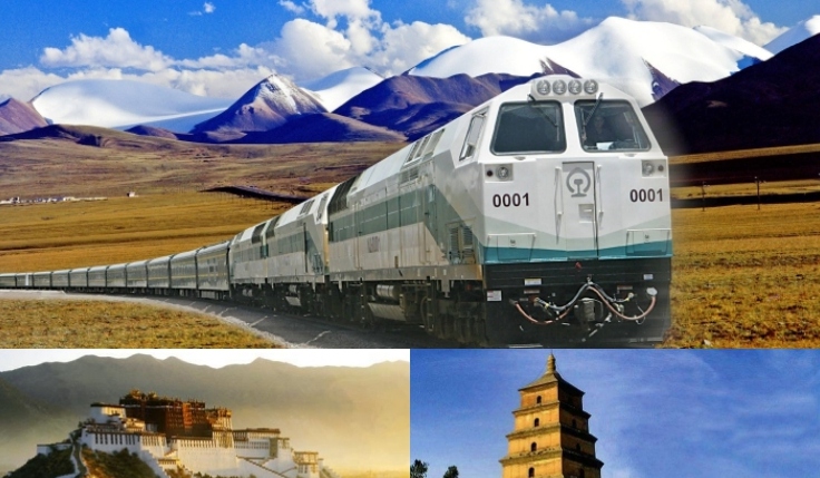 青蔵鉄道乗車　チベットの聖地・ラサとシルクロードの都・西安