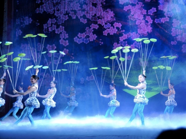 Acrobatics at Chaoyang Theatre  