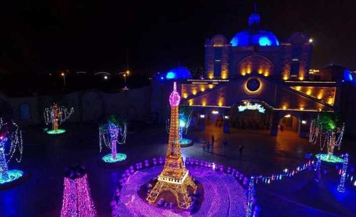 2018 Million Lights Festival opened in Tianjin
