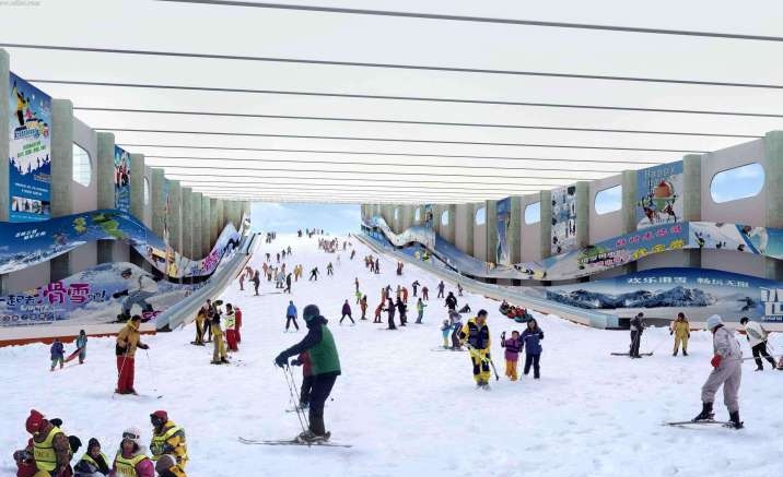 Chongqing’s largest indoor ski hall to open