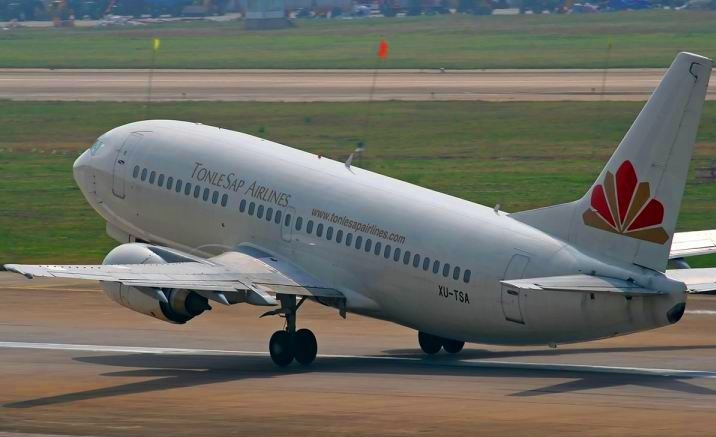 Direct flight links China and Cambodia