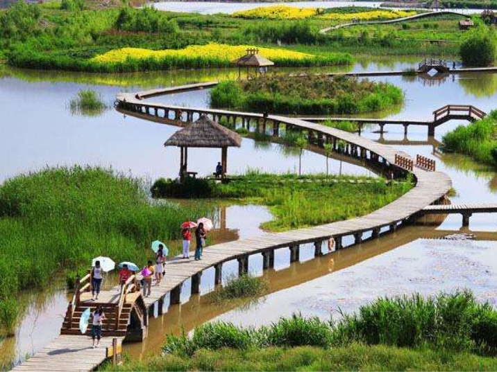 Lanzhou Yintan Wetland Park
