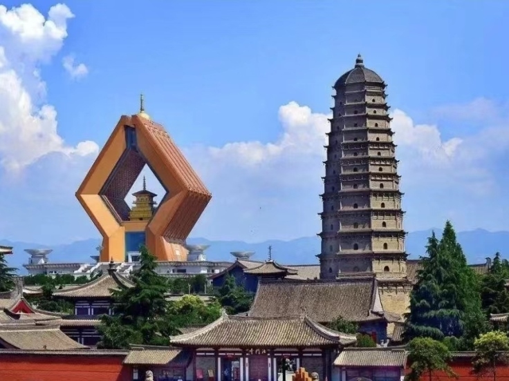 Xi’an Famen Temple & Yuanjiacun Ancient Town Tour - Private Tour