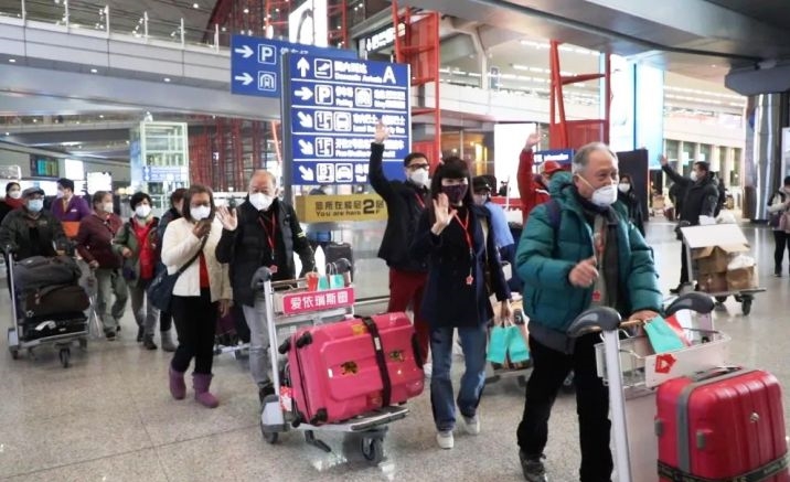 First Hong Kong tour group arrived in Beijing