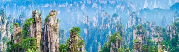 China Golden Triangle with Zhangjiajie Nature Landscape
