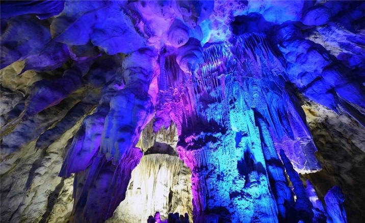 karst caves in Yunnan