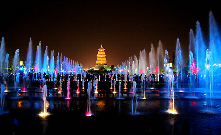 la fontaine musicale de la Grande pagode de l'Oie Sauvage -3