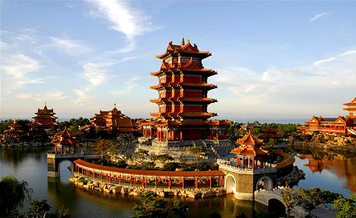 Le Pavillon de Penglai -- pagode