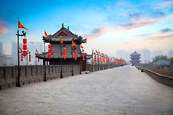 Les remparts de la vieille ville de Xi'an