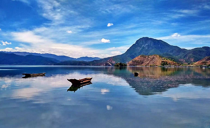 Lac Lugu, province du Yunnan