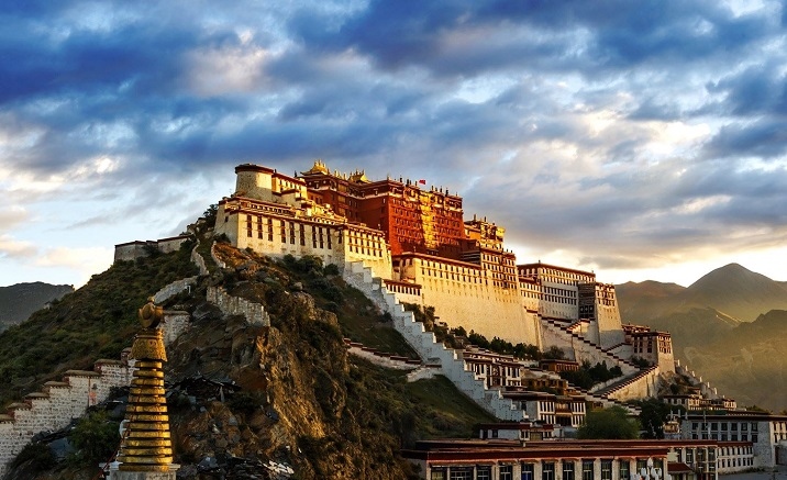 Le Palais du Potala, Lhassa, Région autonome du Tibet